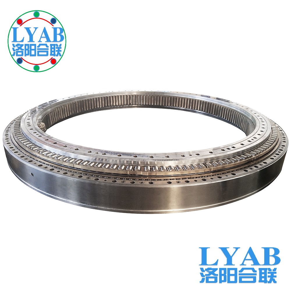 Three-row cylindrical roller slewing bearing  with inner gear